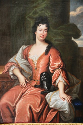 Louis XIV - Paire de portraits d'Anne-Marie Beuzelin de Bosmelet et Renée Bouthillier de Chavigny