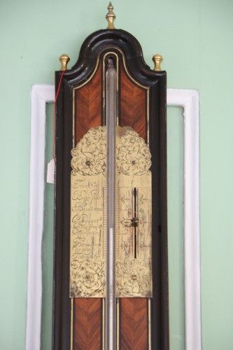Objet de décoration  - Ensemble comprenant un baromètre et un thermomètre