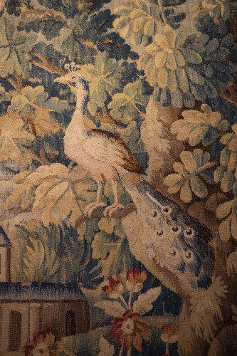 Tapisserie & Tapis Tapisserie - Tapisserie d’Aubusson du XVIIIe siècle représentant un paysage