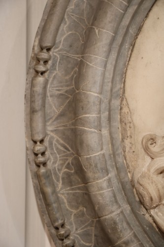 Médaillon représentant Louis XIV de profil - Galerie Pellat de Villedon
