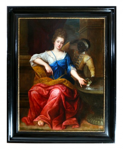 Attribué à Alexis Simon Belle (1674-173) - Louise Hippolyte Grimaldi