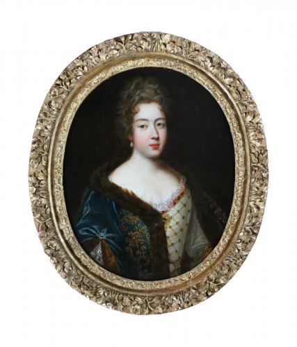 Portrait de Marie Anne de Bourbon, attribué à François de Troy (1645 ; 1730)