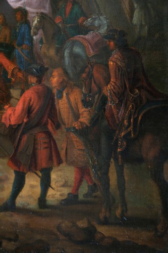 Louis XIV - Jean Baptiste Martin des batailles (1659, 1735) - L'armée de Louis XIV en campement