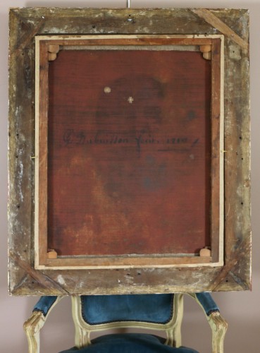 Ecole française signée et datée, portrait d'un jeune gentilhomme - Galerie PhC