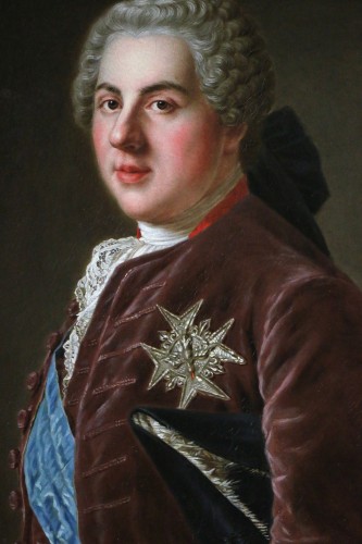 Tableaux et dessins Tableaux XVIIIe siècle - Louis Ferdinand de France (1729 - 1765), dauphin de France, fils ainé de Louis XV.