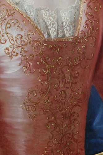 Antiquités - François de Troy (1645 - 1730) et atelier - Portrait d’une jeune dame de qualité