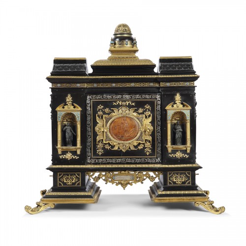 Cabinet en ébène, France 19e siècle - Objet de décoration Style 
