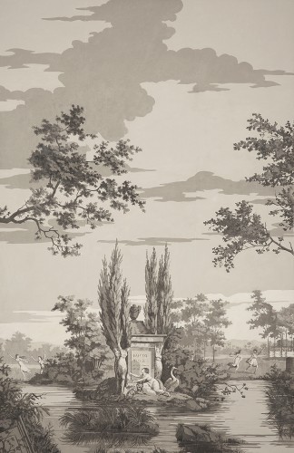 XVIIIe siècle - Papiers peints panoramiques - circa 1800