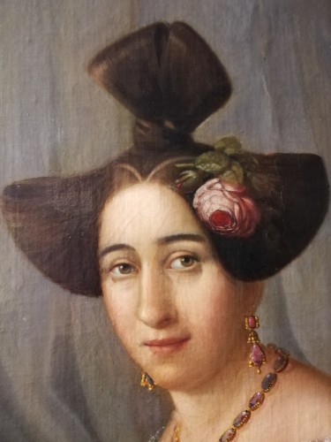 Portrait de femme, 1831 - Tableaux et dessins Style 