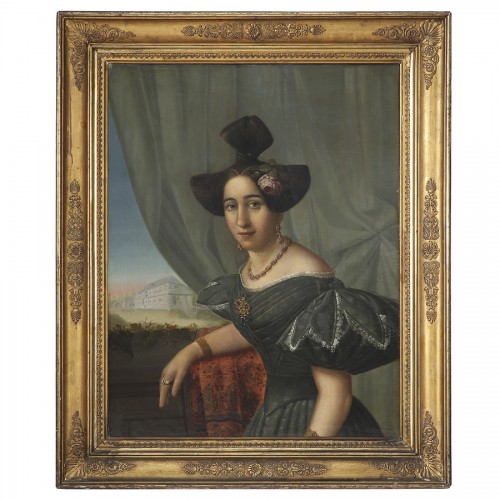Tableaux et dessins  - Portrait de femme, 1831
