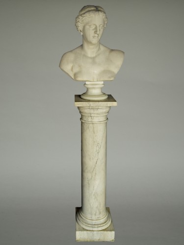 Napoléon III - Buste en marbre Venus de Milo - Carl Voss Rome 1873
