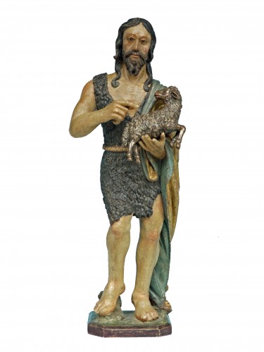 Saint Jean avec l'agneau de dieu, Italie du nord Vers 1520-40