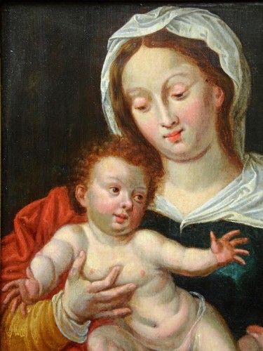 XVIe siècle et avant - Vierge à l'enfant