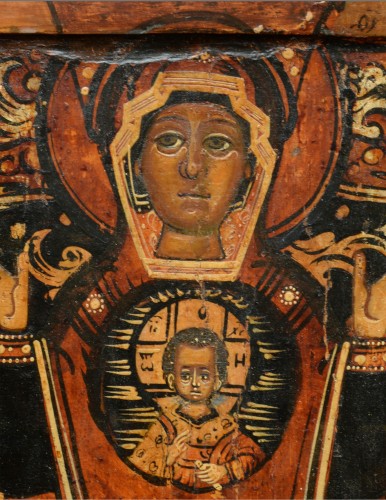 Icône Vierge de Signe vers 1650-80 - Renaissance