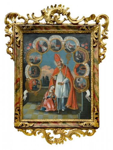 Tableau de Saint Odilia de l'Alsace