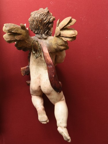 Sculpture anges baroques vers 1740-60 - Galerie Puch