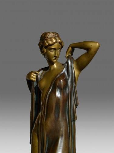 La belle Hélène - Ernst Seger (1868-1939) - Sculpture Style Art nouveau