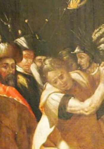 Flagellation du christ à la colonne, fin XVIe début XVIIe - Galerie Saint Martin