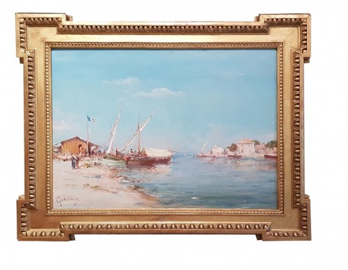 Marine et sud de la France - Emile Godchaux (1860-1938) - Galerie Saint Martin