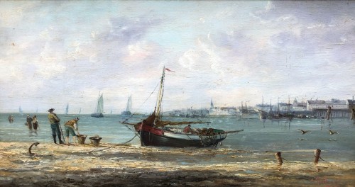 Bords de mer - Pierre-Julien GILBERT (1783-1860) - Galerie Saint Martin