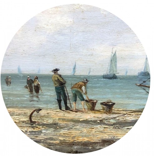  - Bords de mer - Pierre-Julien GILBERT (1783-1860)