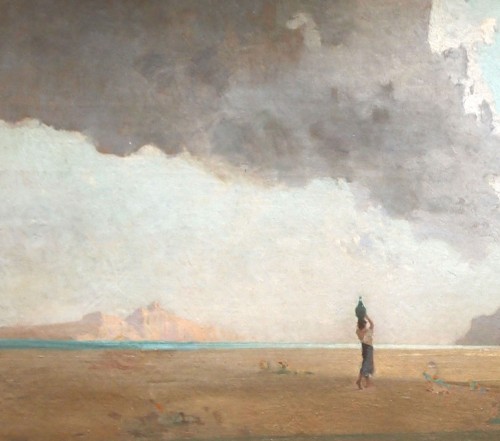 Bord de mer, Italie ou oriental, - Jean d'ALHEIM (1840-1894) - Galerie Saint Martin