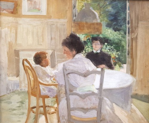 Le petit-déjeuner - Hippolyte Durand-Tahier (1863-1899)