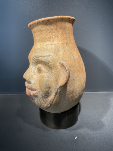 Vase Bes, Egypte, Nouvel Empire, 1500-1000 avant J.-C. - Archéologie Style 