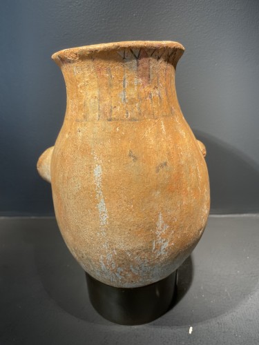 Archéologie  - Vase Bes, Egypte, Nouvel Empire, 1500-1000 avant J.-C.