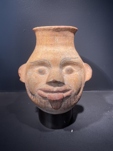Vase Bes, Egypte, Nouvel Empire, 1500-1000 avant J.-C. - Galerie Samarcande