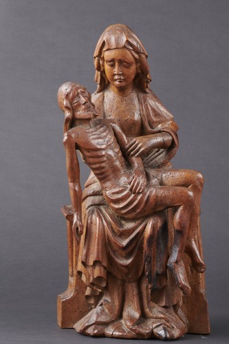 XIe au XVe siècle - Pietà gothique - Autriche (Salzbourg) vers 1420-1430