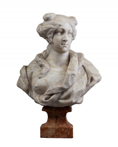 Buste de jeune femme - Giovanni Bonazza (1654-1736)