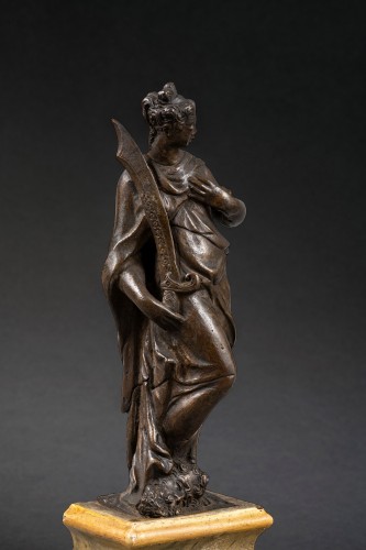 Judith bronze - Atelier de Girolamo Campagna, Venise fin du XVIe siècle - Sculpture Style Renaissance