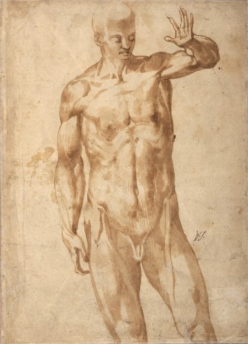 Marco Marchetti dit Marco da Faenza (Faenza, c. 1528 – 1588) - Tableaux et dessins Style Renaissance