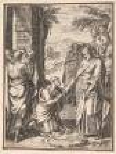 Tableaux et dessins Dessin, Aquarelle & Pastel - Girolamo MUZIANO (Brescia, 1532 – Rome, 1592)-  La Remise des clefs à saint Pierre