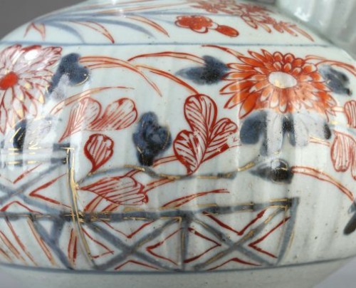 Kendi en porcelaine, Japon début du 18e siècle - Céramiques, Porcelaines Style 