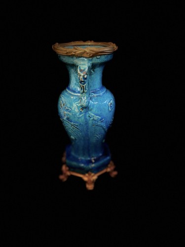 Paire de vases en céramique chinoise - Galerie Theunissen & de Ghellinck