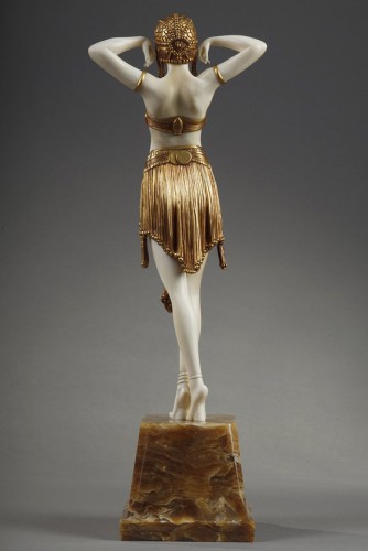 Sculpture  - Danseuse au Scarabée - Demetre Chiparus (1886-1947)