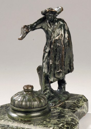 Homme à la Pelle allant au Travail - Aimé-Jules DALOU (1838-1902) - Sculpture Style 