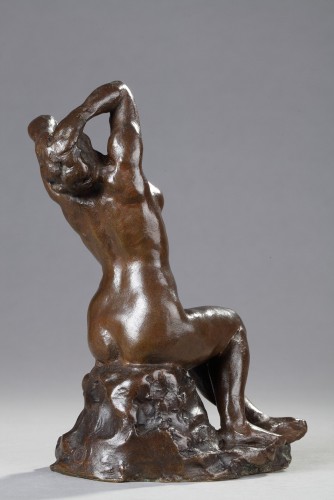 Sculpture Sculpture en Bronze - Le Désespoir - Aimé-jules Dalou (1838-1902)