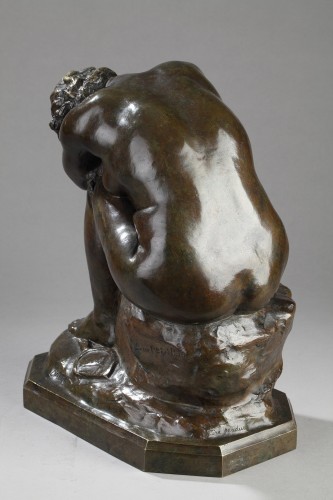 Le Miroir brisé ou La Vérité méconnue - Aimé-Jules DALOU (1838-1902) - Galerie Tourbillon
