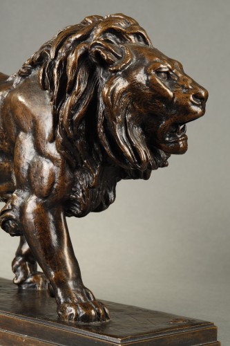 Lion qui marche - Antoine-Louis BARYE (1796-1875) - Napoléon III