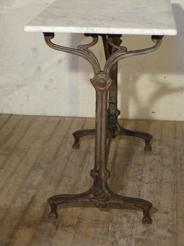 XXe siècle - Paire de tables de brasserie Art nouveau