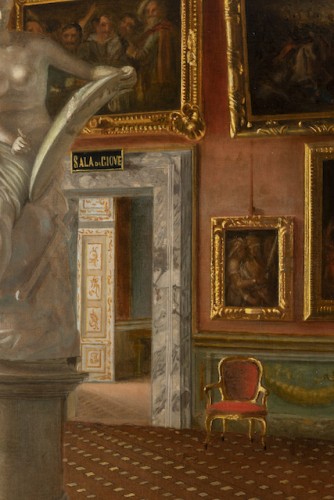 Santi Corsi - L'intérieure de la salle de Jupiter au palais Pitti - Napoléon III