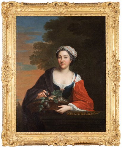 Portrait de Henriette Julie de Dufort de Duras Comtesse D’egmont et de Braine