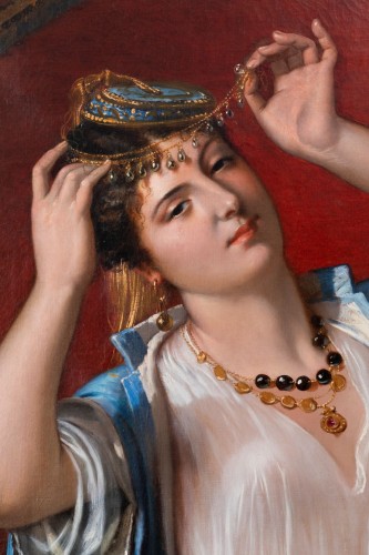 Bénédict MASSON (1819-1893) - Jeune femme orientale - Galerie William Diximus