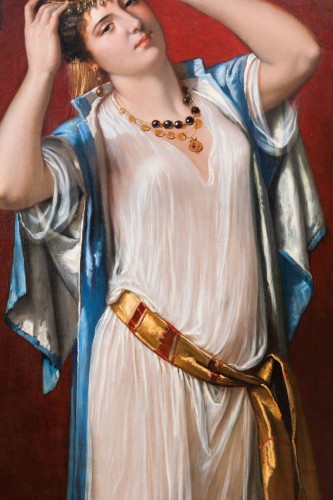 Bénédict MASSON (1819-1893) - Jeune femme orientale - Napoléon III