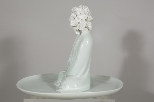 Sculpture par Xiao Fan Ru "Ode de la méditation" 2012 - Galerie William Diximus