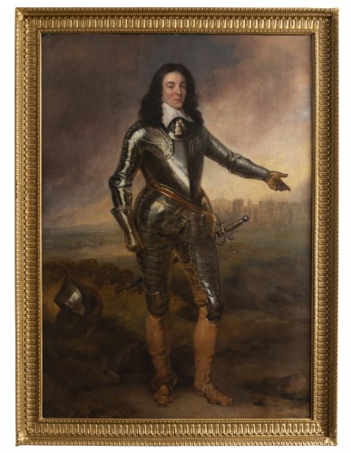 Portrait du Capitaine J.P de Sykehouse attribué Adriaen Hanneman (1603-1671)