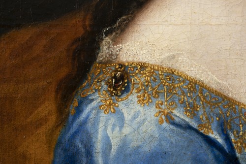 Portrait d'une élégante - Attribué à Alexis Simon Belle (1674-1734) - Galerie William Diximus